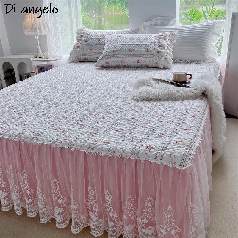 Cotton Lace Embroidery Thicken - Embroidery Quilt Cover 评论和价格