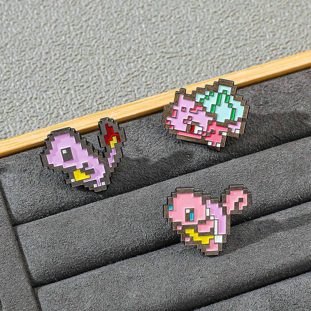 Pixel Mosaic Pokemon Metal Ena - Embroidery Wallpaper 评论和价格