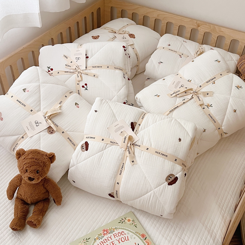 Baby Winter Quilt Kids Cotton  - Embroidery Quilt Cover 评论和价格
