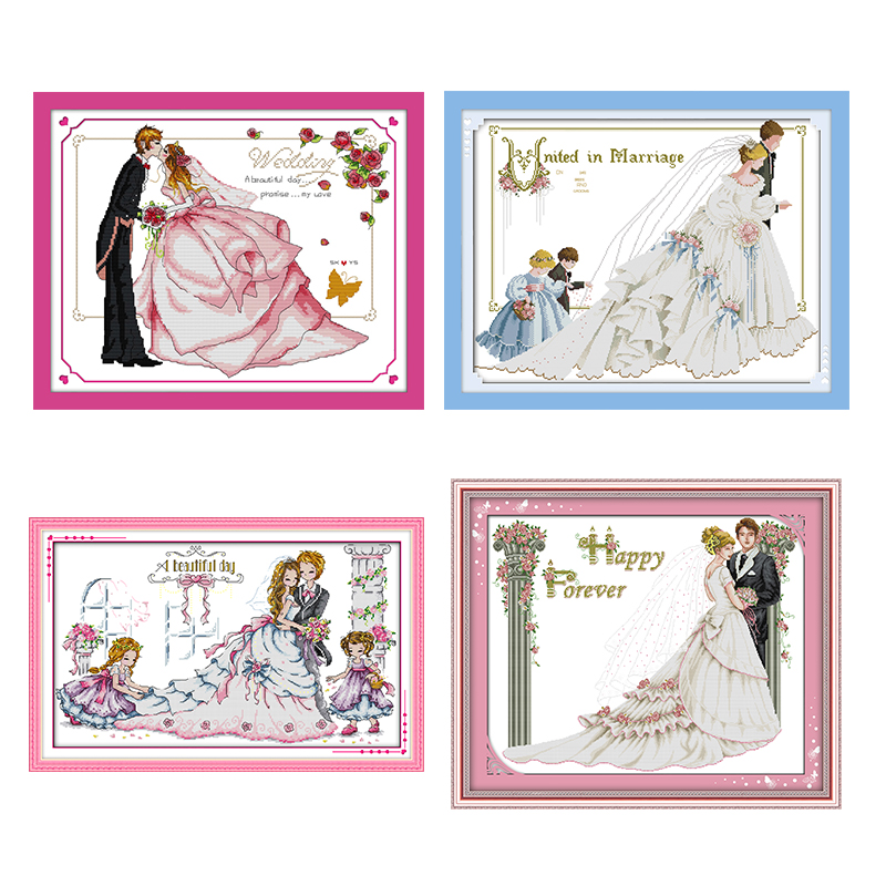 Wedding Series Counting Cross  - Embroidery Job 评论和价格