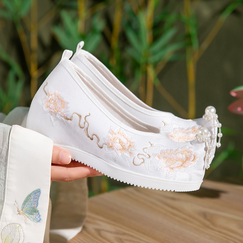 2026 Women's Chinese Peony Emb - Embroidery Print 评论和价格