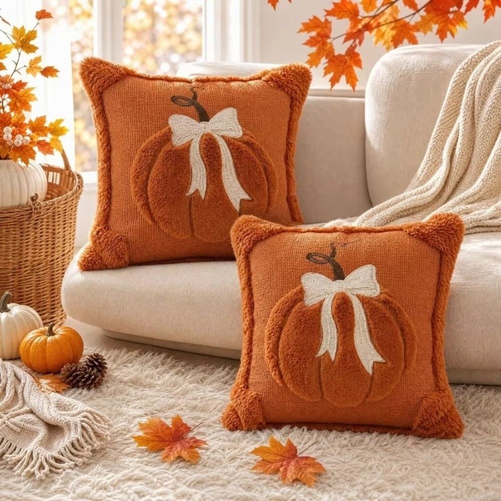 18x18 Inches Throw Pillow Cove - Embroidery Quilt Cover 评论和价格