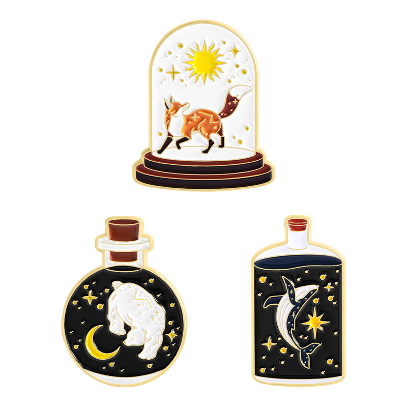 Starry Sky Magic Bottle Animal - Embroidery Fish 评论和价格