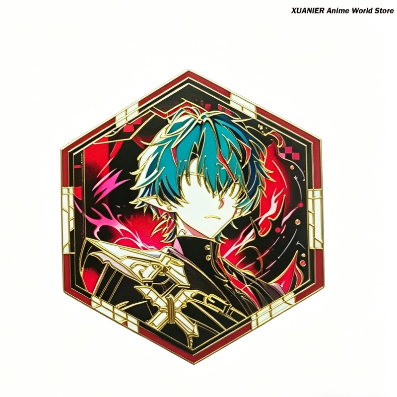 Anime Metal Badge Arknights:En - Embroidery Wallpaper 评论和价格