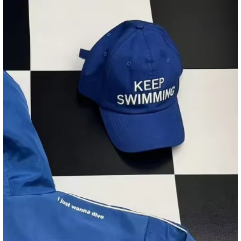 2026 Trendy keep Swimming New  - Embroidery Letter 评论和价格