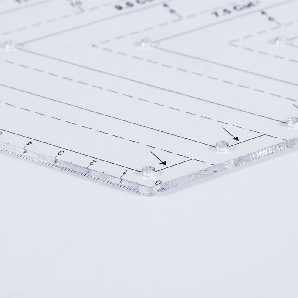 Acrylic Quilting Ruler 60 Degr - Embroidery Quilting 评论和价格
