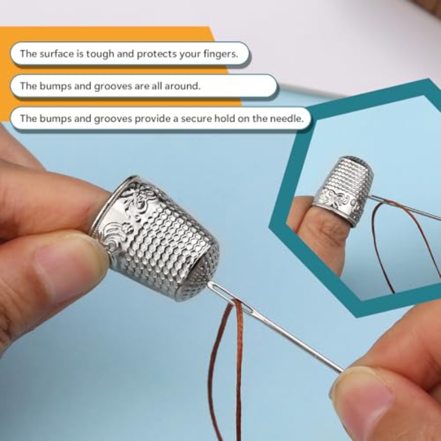 ZMAAGG Thimbles for Hand Sewin - Embroidery Quilting 评论和价格