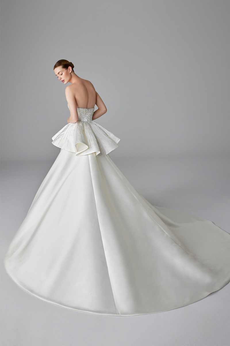 Elegant Wedding Dress A-Line S - Embroidery Online Design 评论和价格