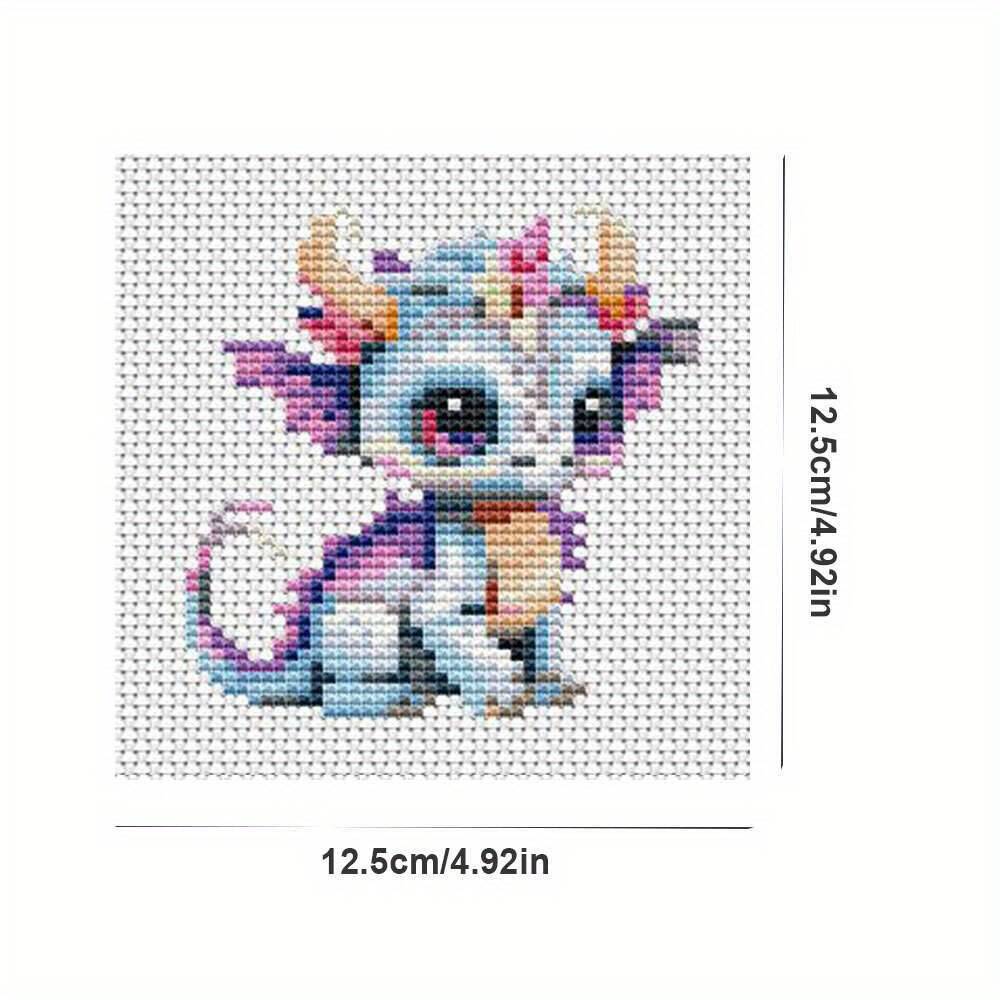 12Pcs Dragon Cross Stitch 11CT - Embroidery Job 评论和价格
