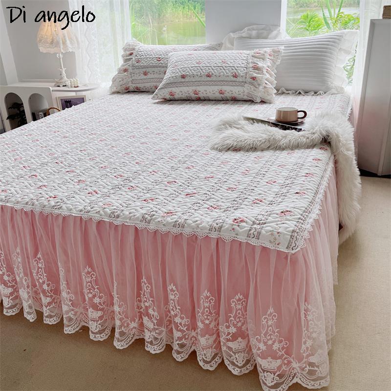 Cotton Lace Embroidery Thicken - Embroidery Quilt Cover 评论和价格