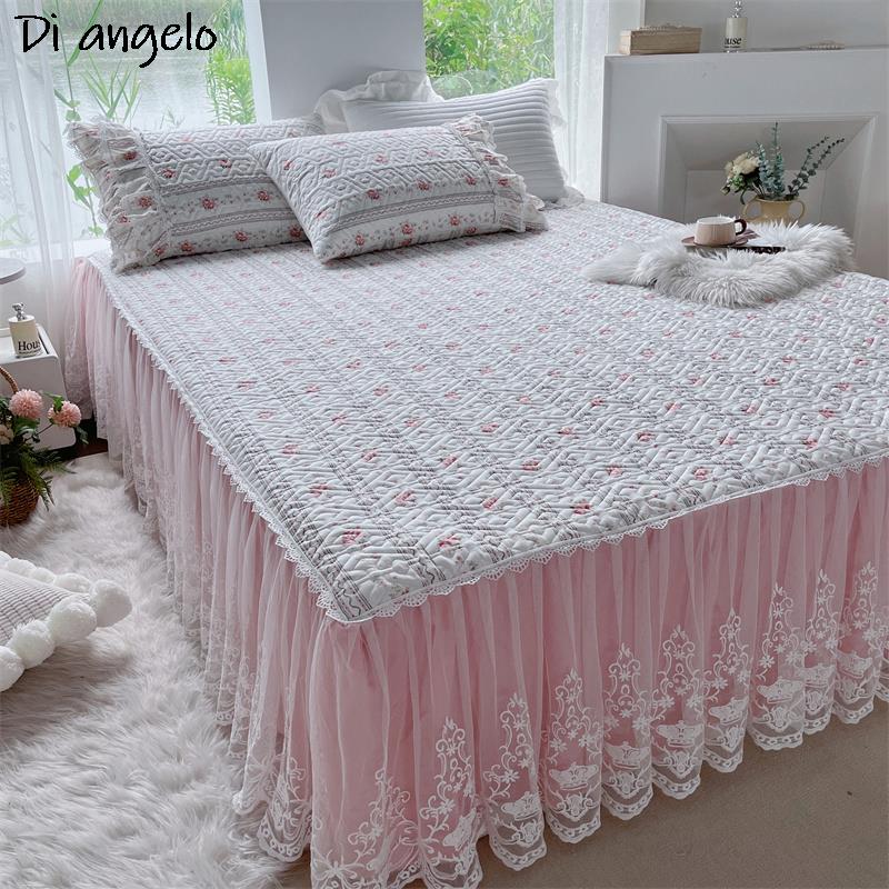 Cotton Lace Embroidery Thicken - Embroidery Quilt Cover 评论和价格