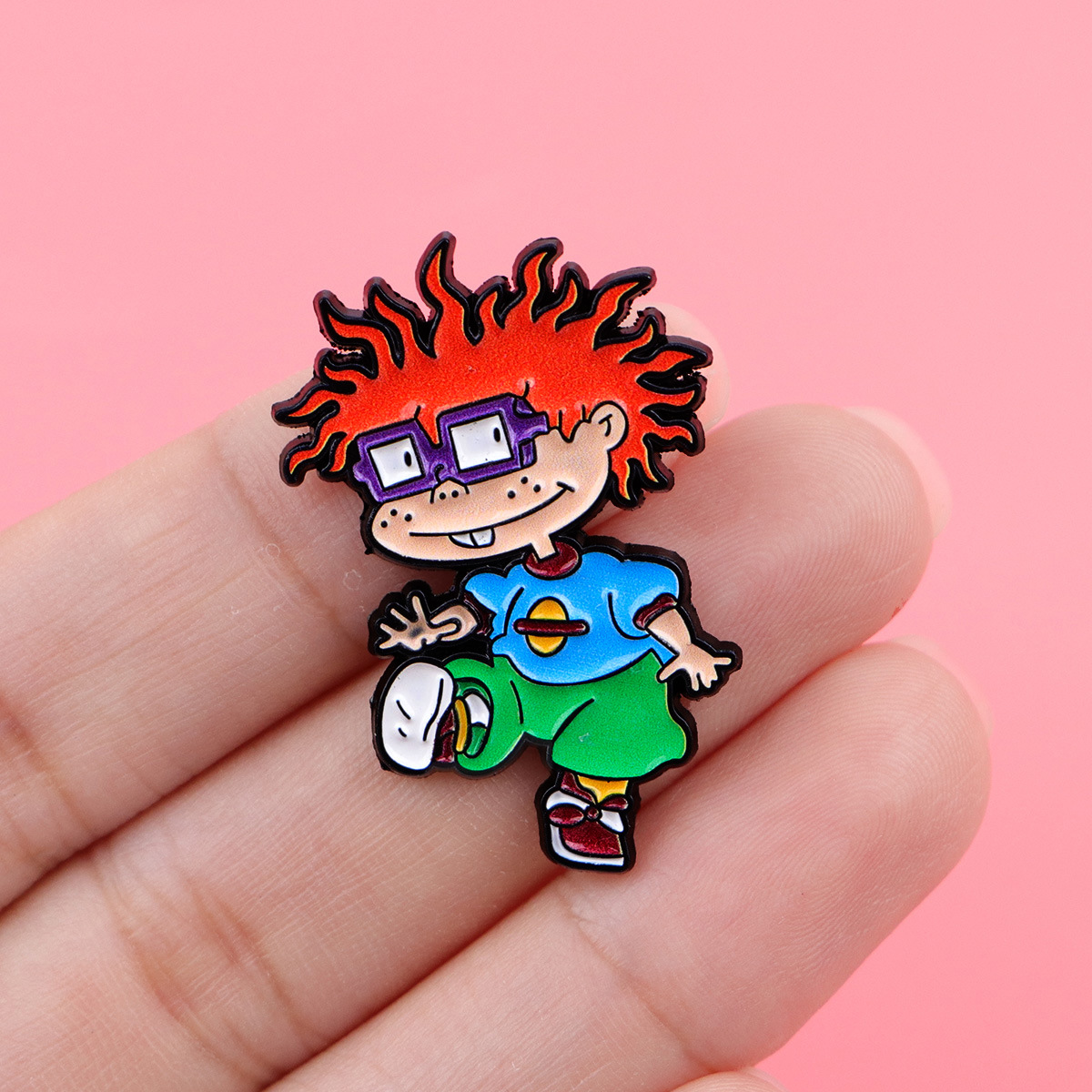 Rugrats brooch pin clothing ba - Embroidery Wallpaper 评论和价格