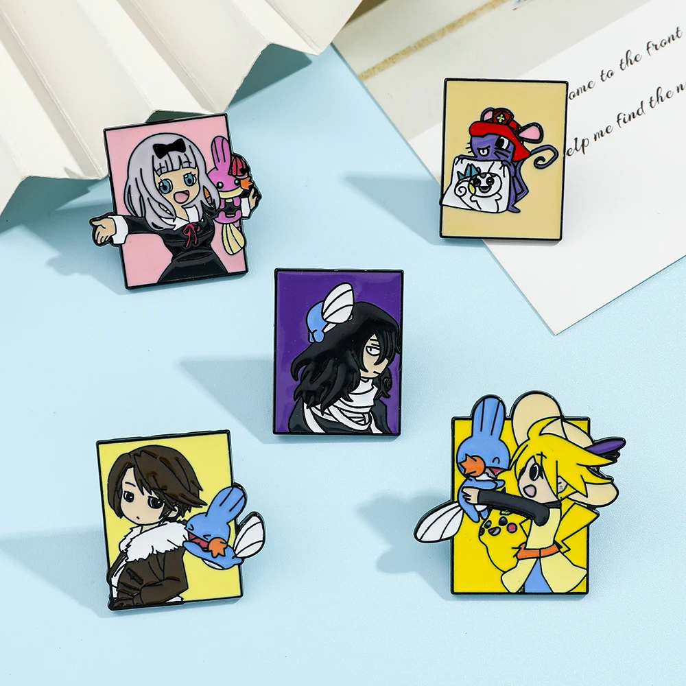 5 Pcs Pokémon Anime Characters - Embroidery Wallpaper 评论和价格