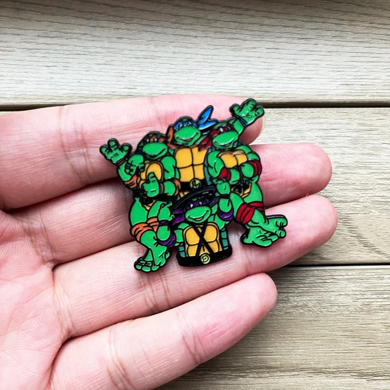 Cartoon Teenage Mutant Ninja T - Embroidery Fish 评论和价格