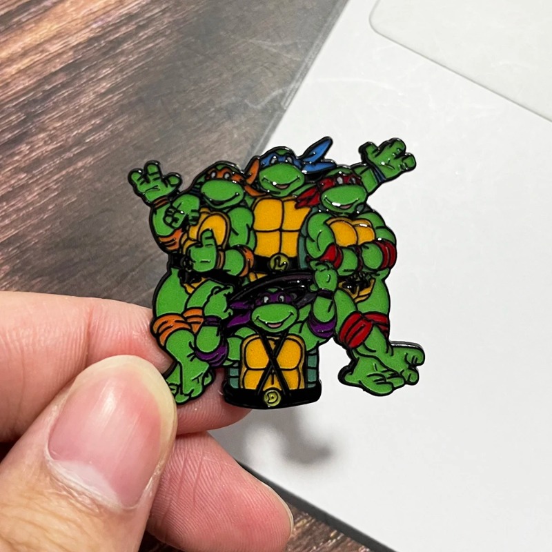 Cartoon Teenage Mutant Ninja T - Embroidery Fish 评论和价格