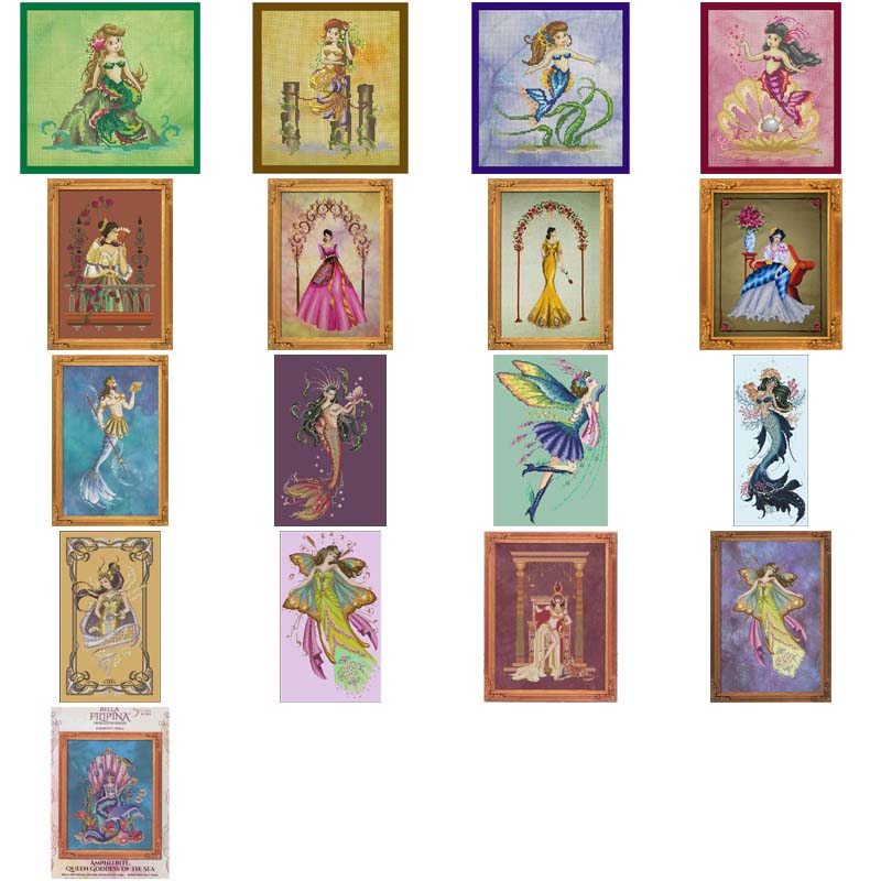 BF undersea goddess counted 16 - Embroidery Job 评论和价格