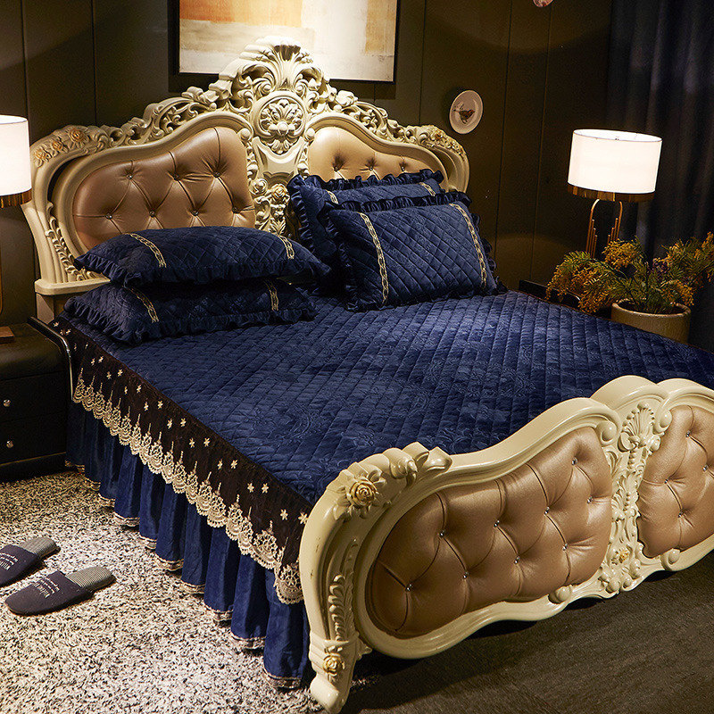 AI WINSURE-Embroidery Lace Vel - Embroidery Quilt Cover 评论和价格