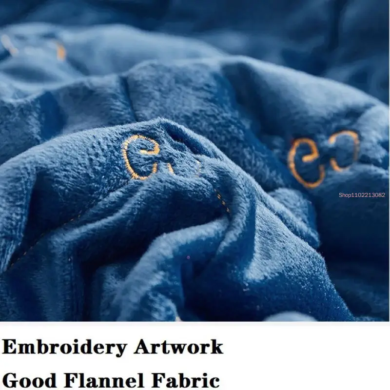Embroidery Mattress Cover Thic - Embroidery Quilt Cover 评论和价格