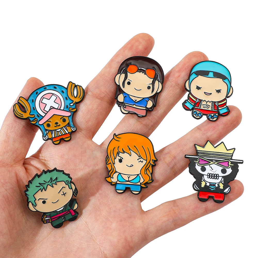 9 Pcs Creative Cartoon Brooch  - Embroidery Wallpaper 评论和价格