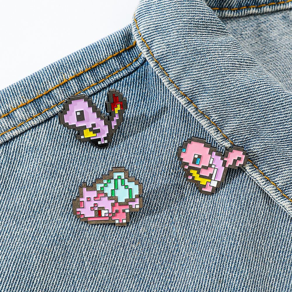 Pixel Mosaic Pokemon Metal Ena - Embroidery Wallpaper 评论和价格