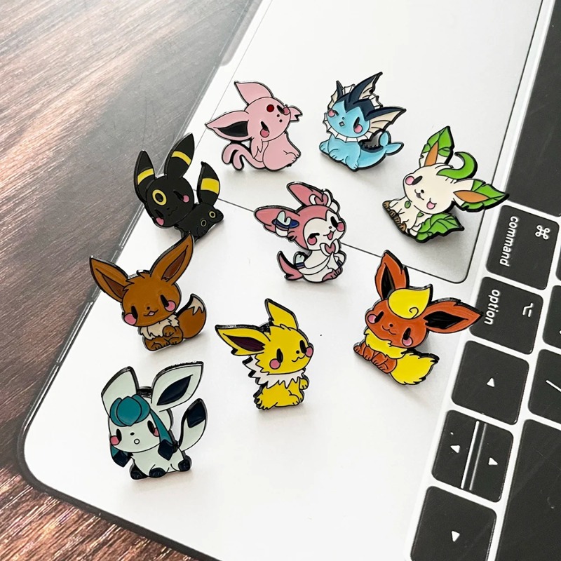 Hot 9 Pcs Anime Elf Brooch Set - Embroidery Wallpaper 评论和价格