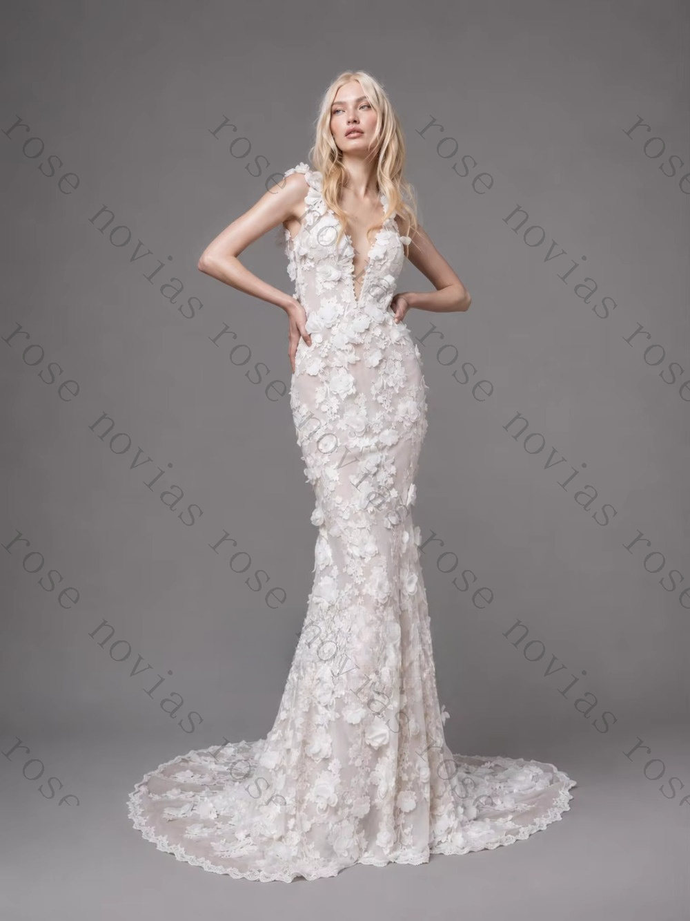 Customized 3D Flower Lace Back - Embroidery Online Design 评论和价格