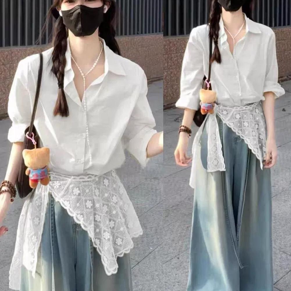 French Lace Shawl Scarf for Wo - Embroidery Tshirt 评论和价格
