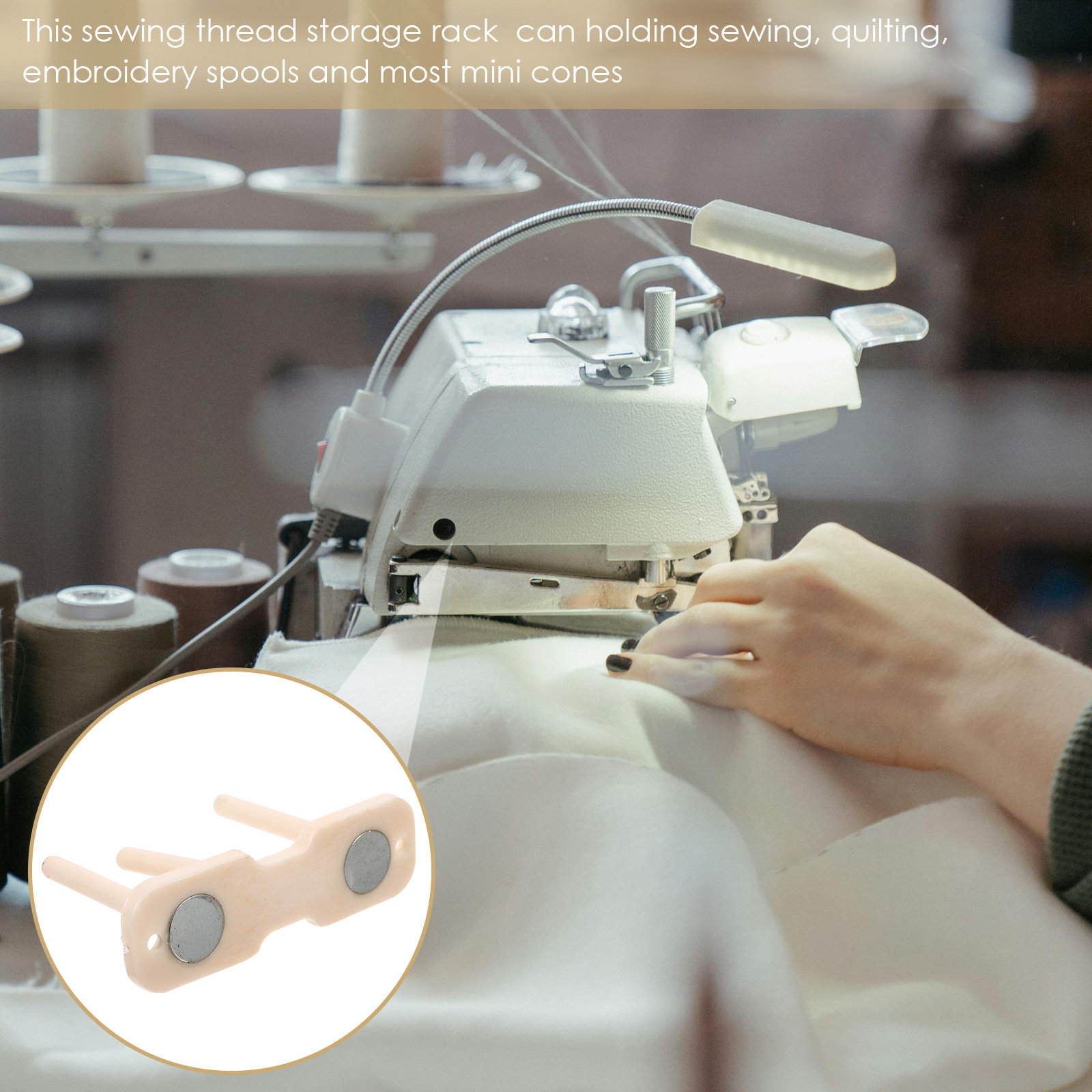 Plastic Thread Spool Holder St - Embroidery Quilting 评论和价格