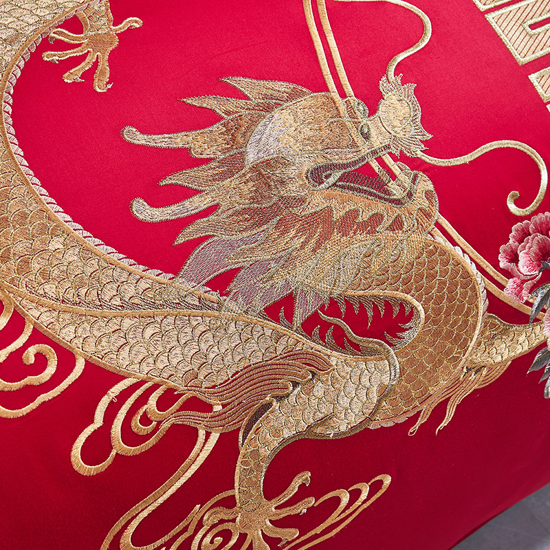 100% Cotton Bedding Set Luxury - Embroidery Quilt Cover 评论和价格