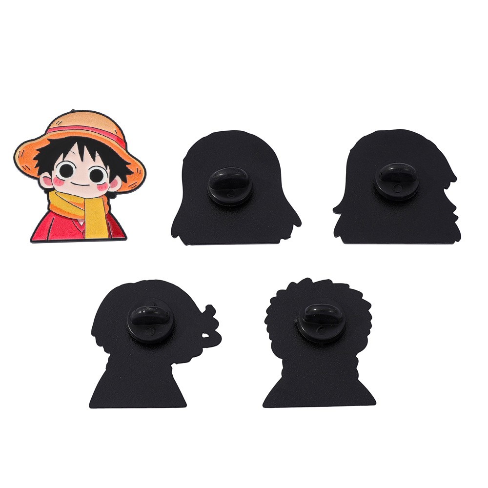 5 Pcs Cute Anime Cartoon Brooc - Embroidery Wallpaper 评论和价格