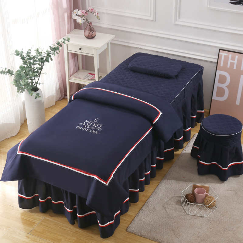 Xuancai 4pcs Beddings Sets Bea - Embroidery Quilt Cover 评论和价格