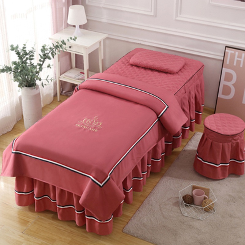 Xuancai 4pcs Beddings Sets Bea - Embroidery Quilt Cover 评论和价格