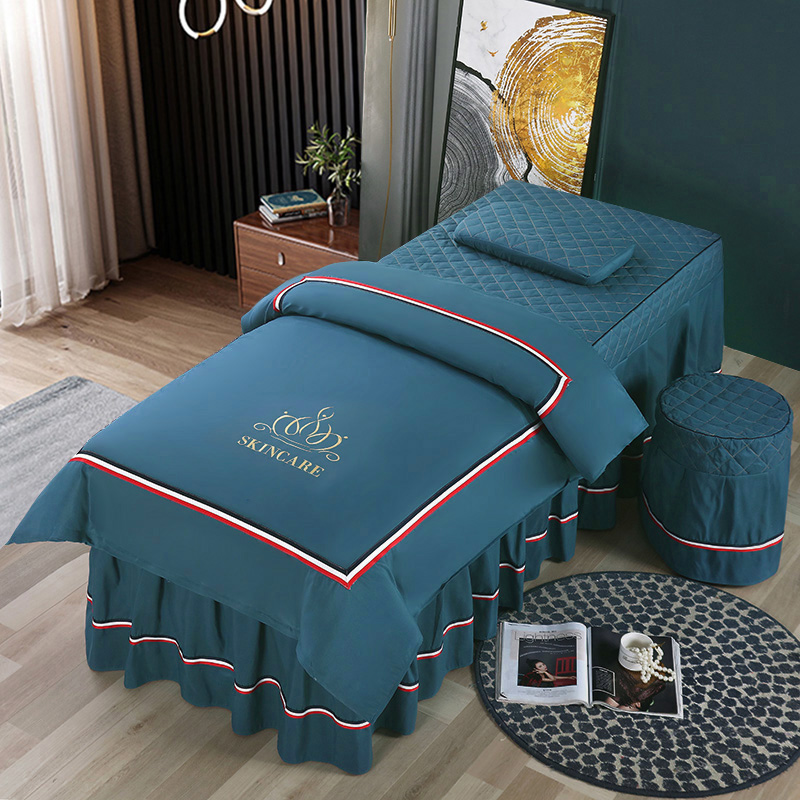 Xuancai 4pcs Beddings Sets Bea - Embroidery Quilt Cover 评论和价格