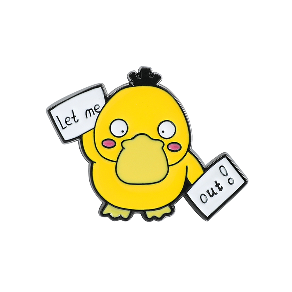 1 Pc ​Anime Duckling Brooch Ca - Embroidery Wallpaper 评论和价格
