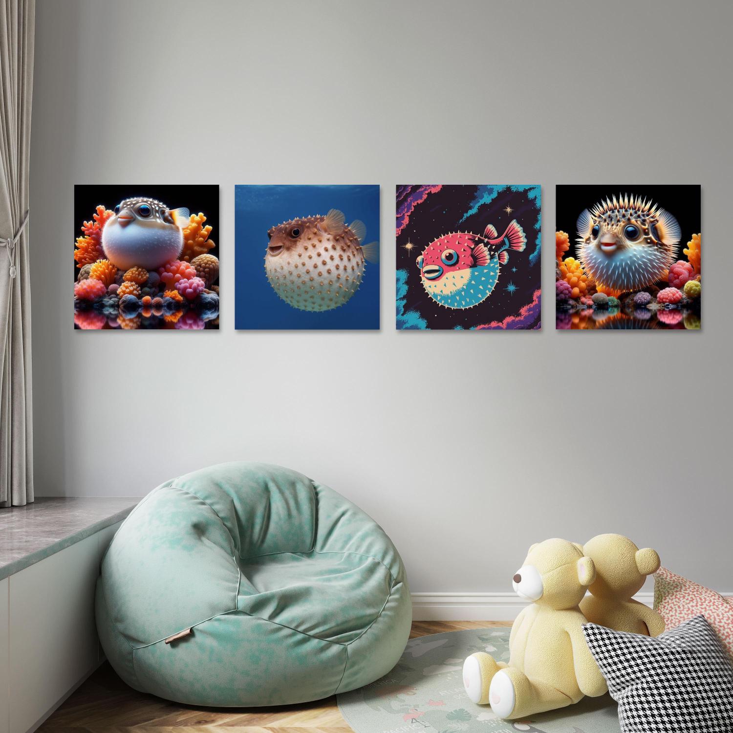 Fun Animal Theme DIY Diamond P - Embroidery Fish 评论和价格