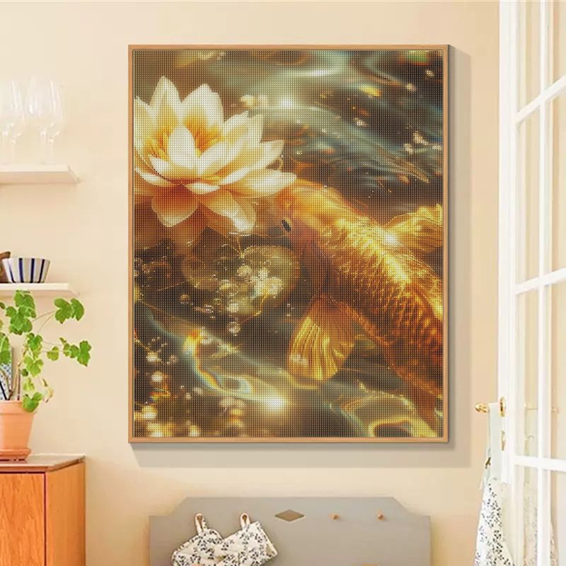 SDOYUNO Diamond Art Painting K - Embroidery Fish 评论和价格