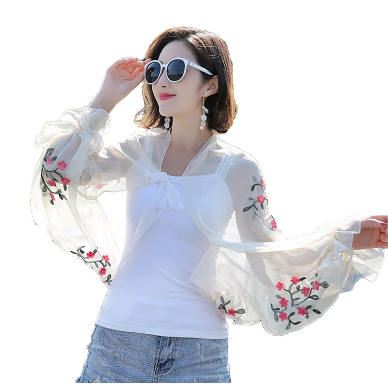 2025 Summer New Women Long Cas - Embroidery Tshirt 评论和价格