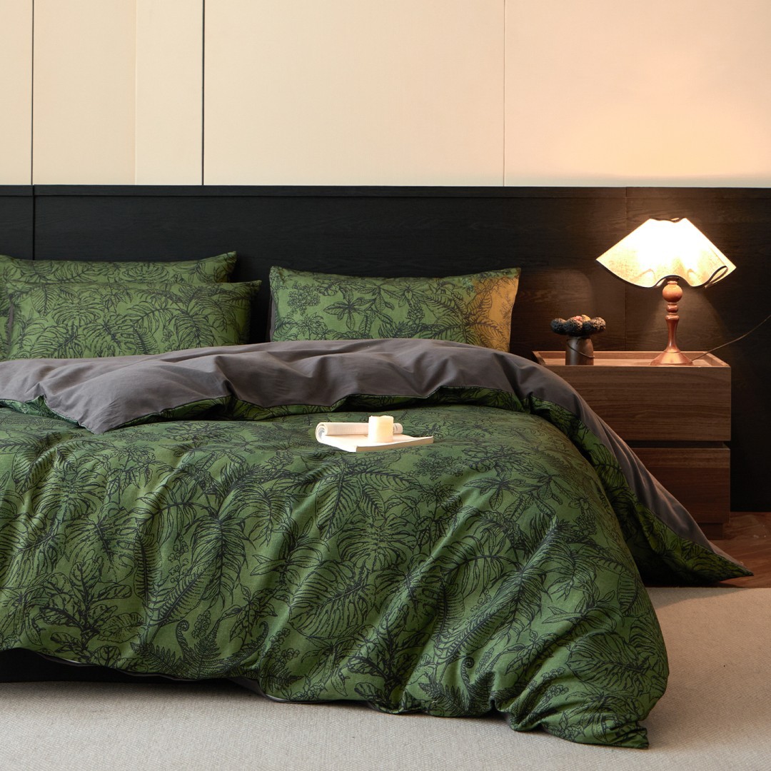 Duvet Cover Bed Linen Set Shee - Embroidery Quilt Cover 评论和价格