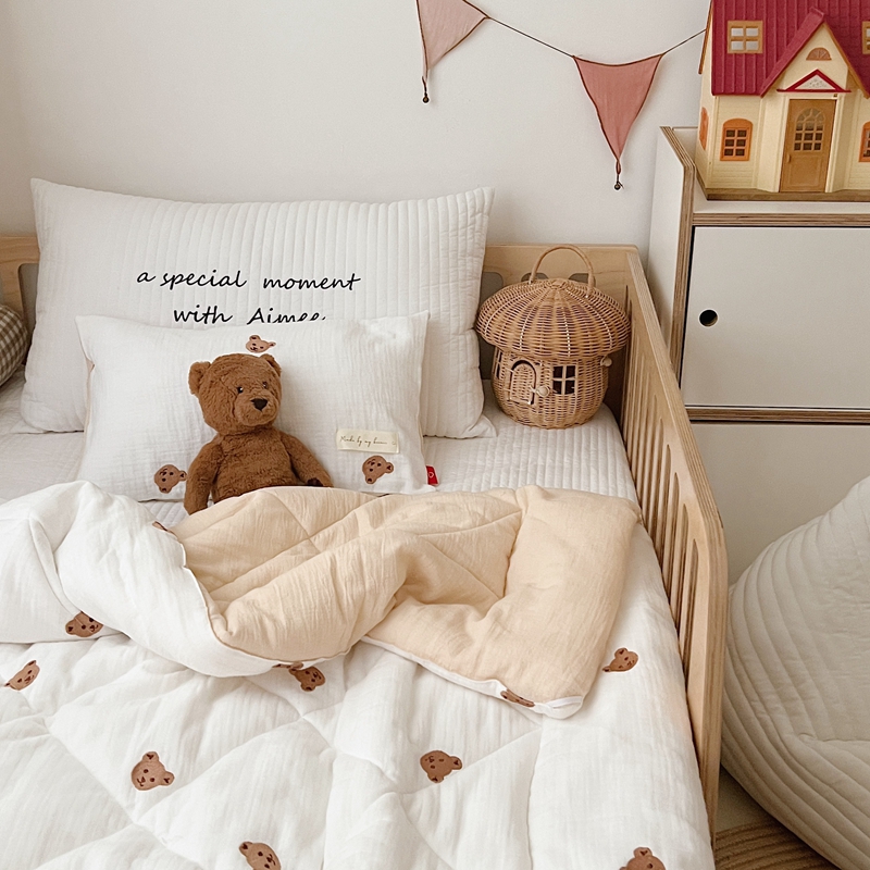 Baby Winter Quilt Kids Cotton  - Embroidery Quilt Cover 评论和价格