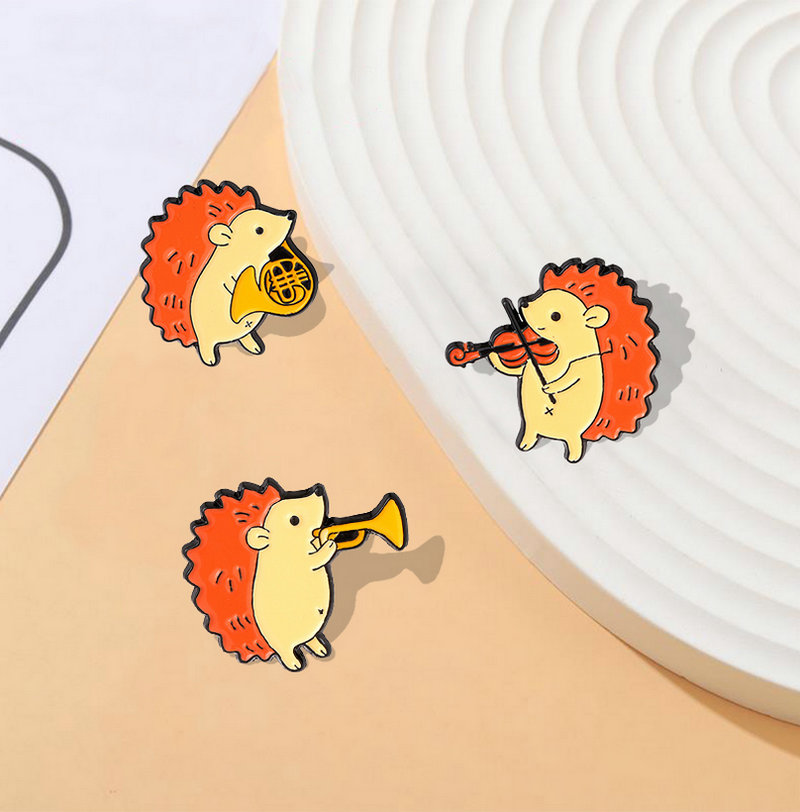 Hedgehog Musician Audience Ena - Embroidery Quilting 评论和价格