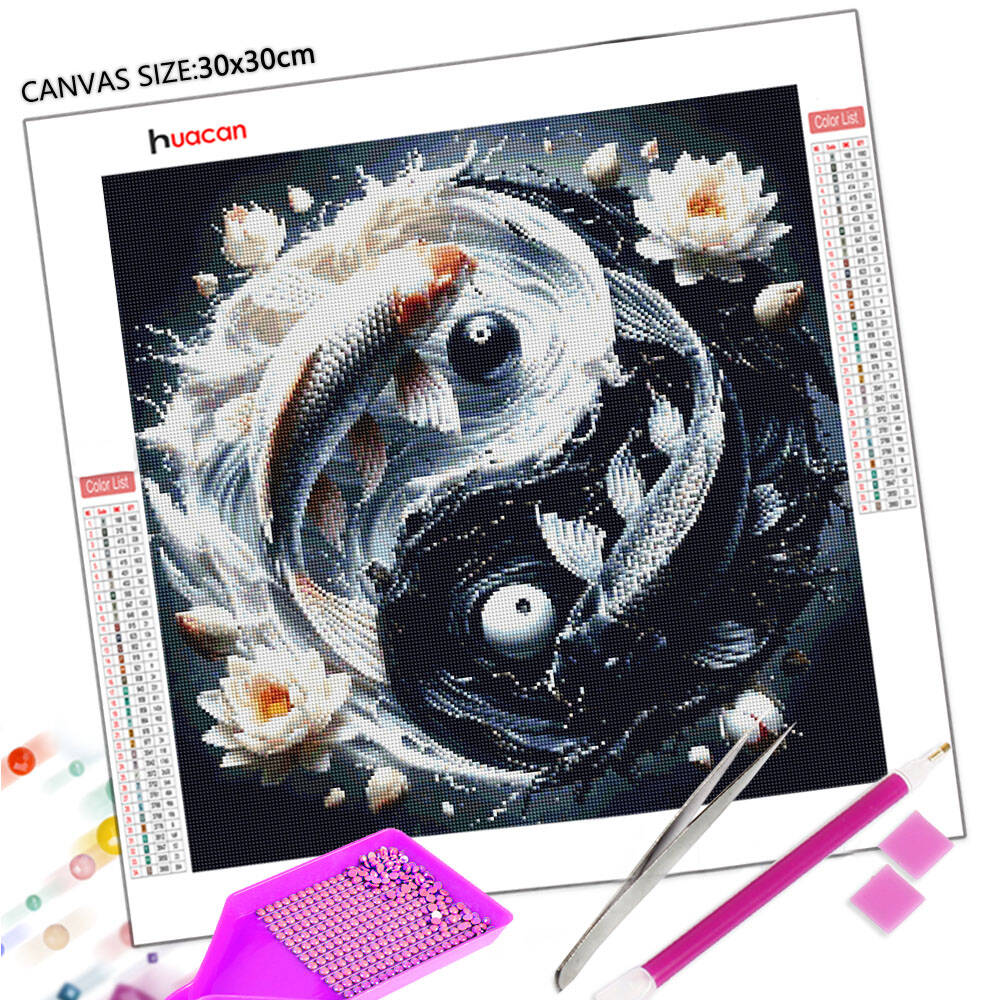 Huacan New Diamond Painting Fi - Embroidery Fish 评论和价格