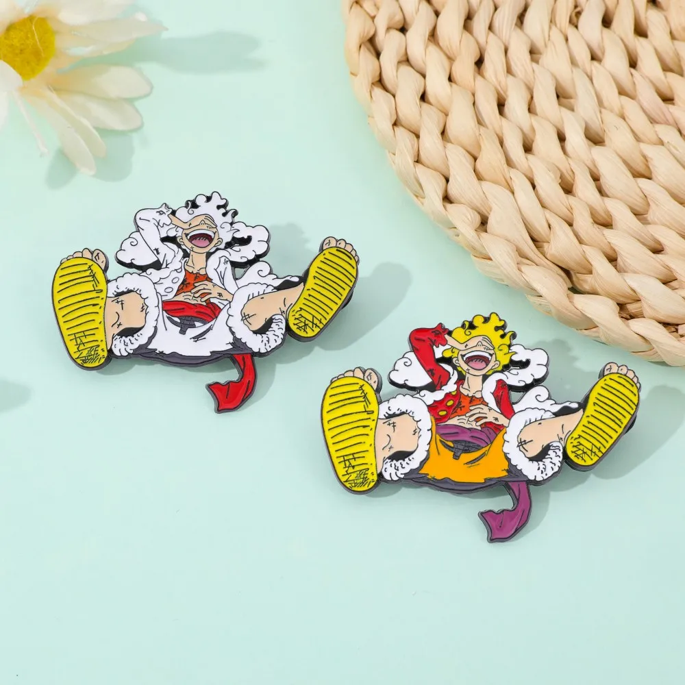 2 Pcs Anime Derivatives Brooch - Embroidery Wallpaper 评论和价格
