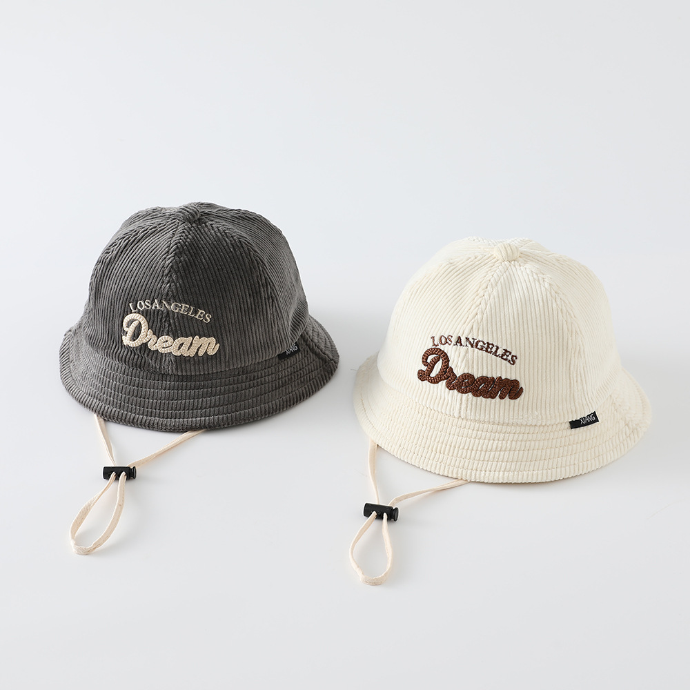 Baby Solid Color Sunscreen Hat - Embroidery Letter 评论和价格