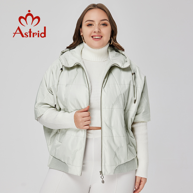 Astrid 2022 Spring Women Parka - Embroidery Quilting 评论和价格