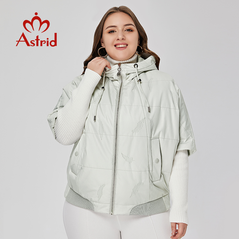 Astrid 2022 Spring Women Parka - Embroidery Quilting 评论和价格