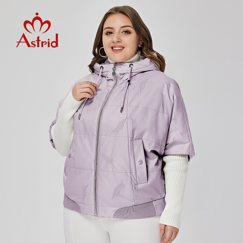 Astrid 2022 Spring Women Parka - Embroidery Quilting 评论和价格